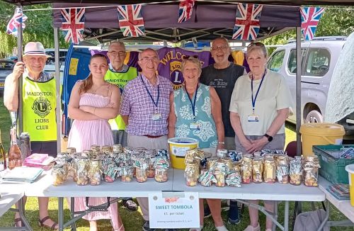 With our Sweet Tombola at Bearsted Fayre 2026
